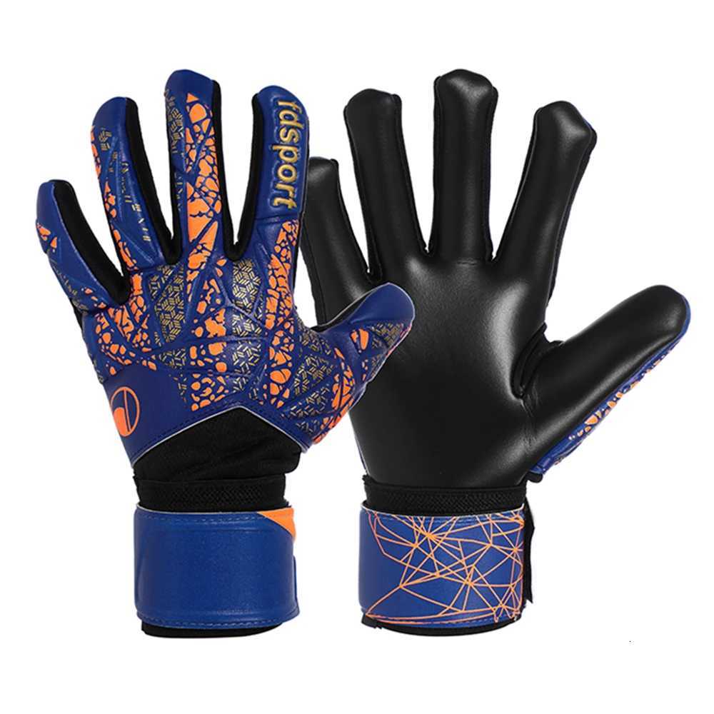 Professional Football Soccer Goalkeeper Gloves Men Women Adult Match Training Rugby Goal Keeper Protection Gloves Non-slip LatexW251112