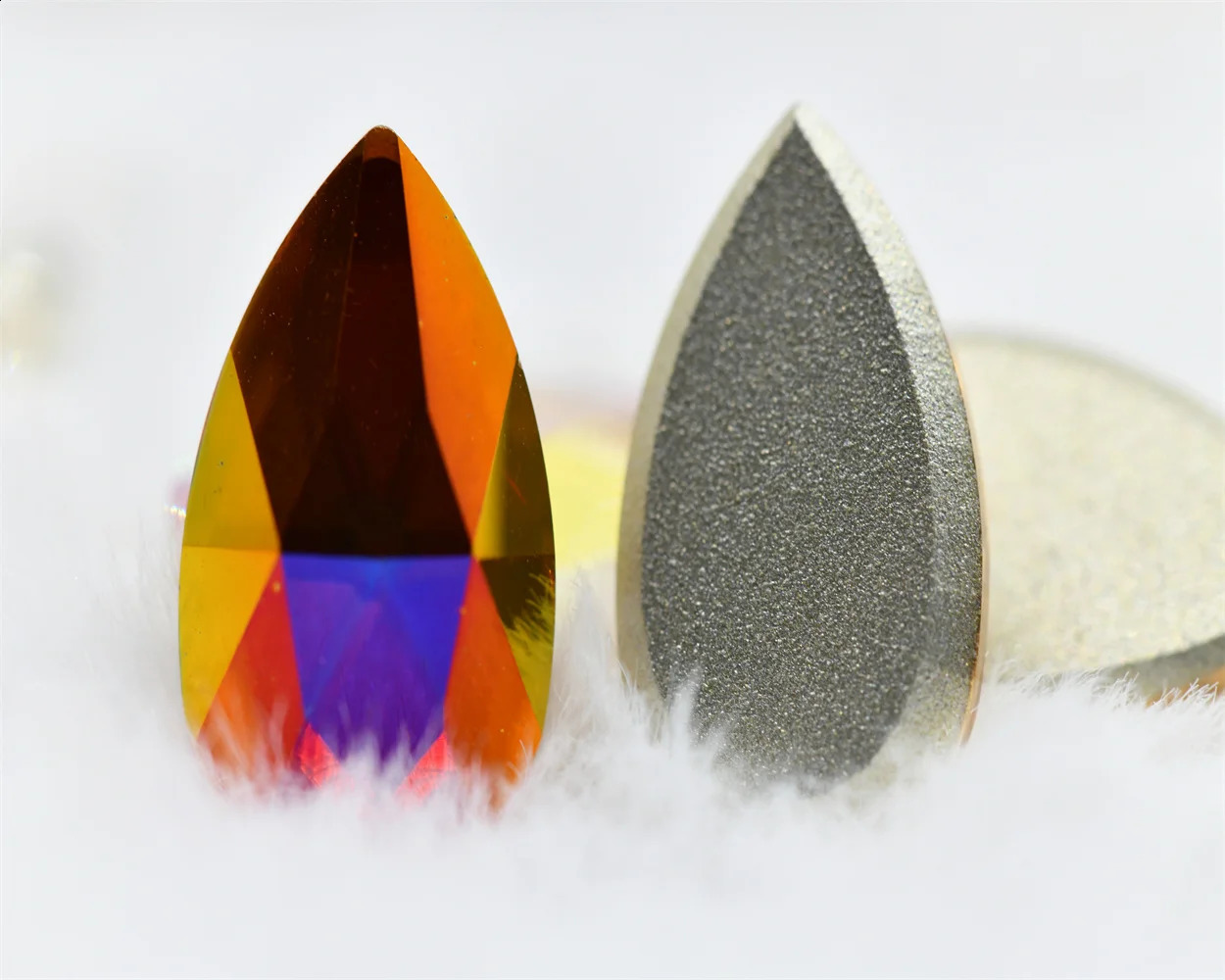 K9 Tears Flat Back Rhinestone Gel Crystal Fancy Stone Facial Glitter Nail Gem 250407