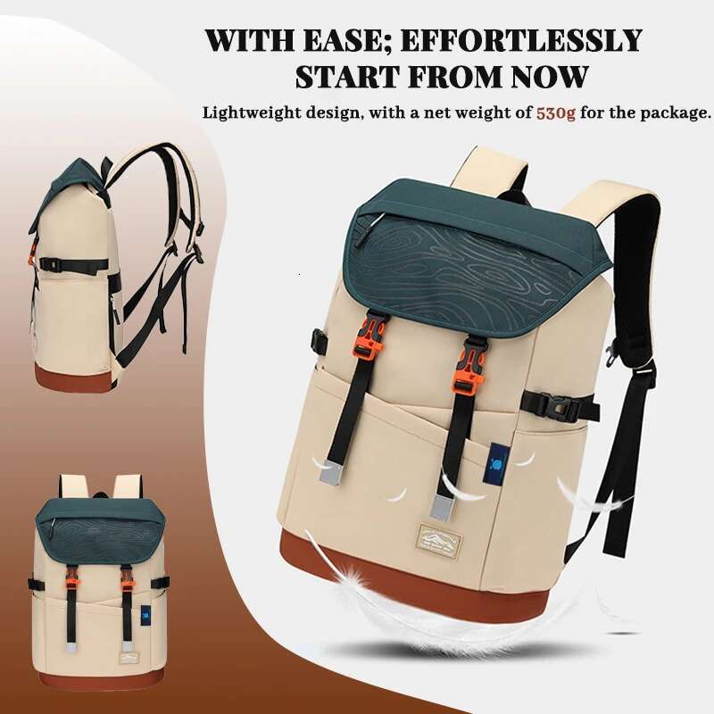 Large Capacity Outdoor Travel College Student Leisure Computer Men's And Women's Fashion Backpack Sports Bag