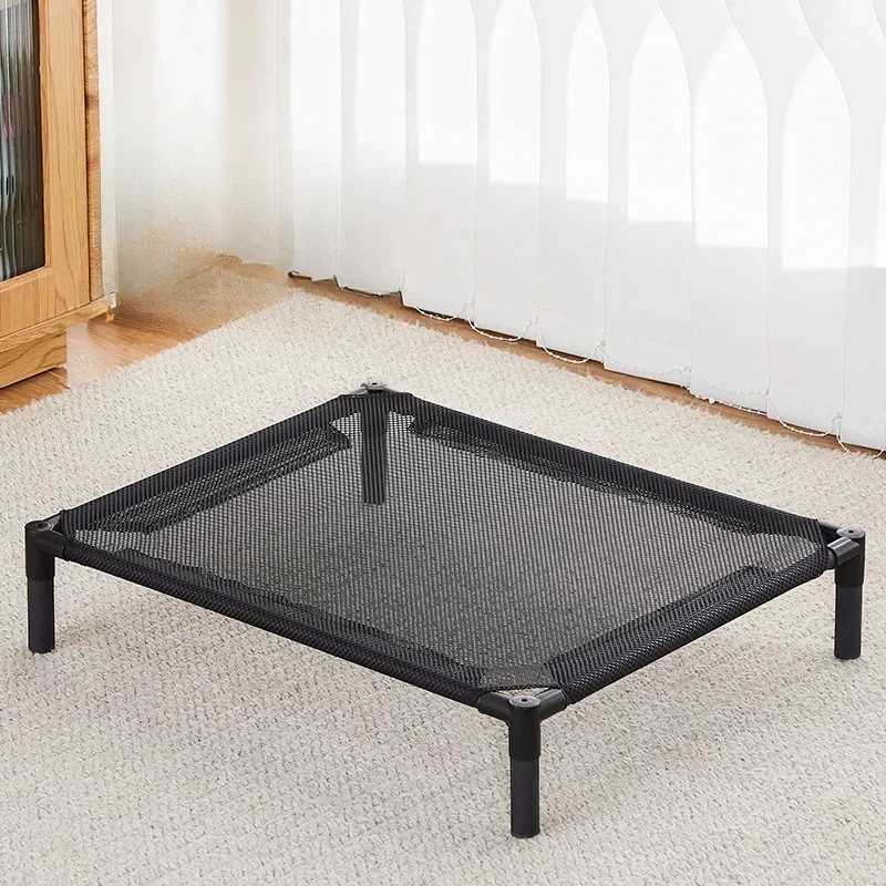 Folding pet camping bed for dogs cat house portable detachable washable all season dog house puppy bed X250412