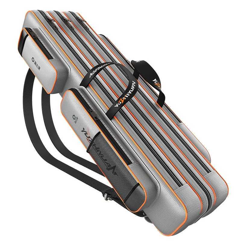 YUZHIYUAN New Fishing Rod Bag Thickened Fishing Gear Bag Lightweight Large Capacity Sea Pole Special Storage Big Belly Bag Z250411