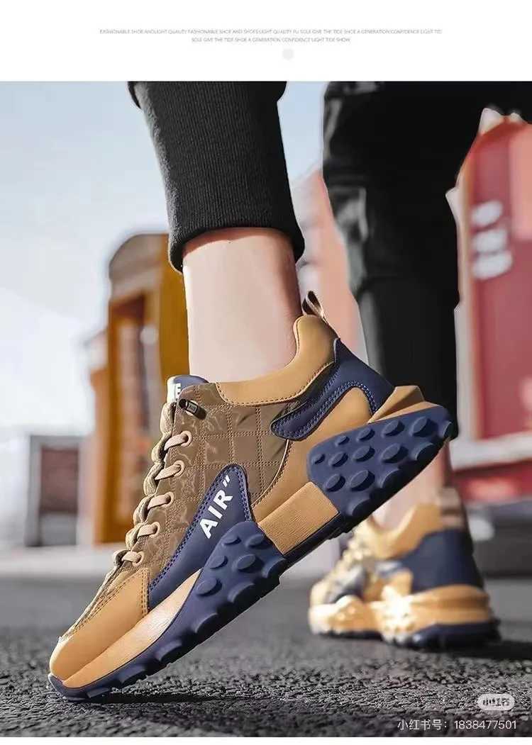 Mens shoe platform mens sports shoes 2025 new vulcanized shoes mens casual running shoes large size 45 46 hot Sapatos Masculinos W250412