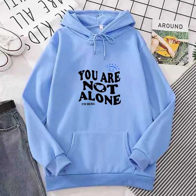 POD customization New Autumn and Winter Men and Women Couple Letter Print Hoodie Sweatshirt European and American Casual casual Style Sports TopT25111