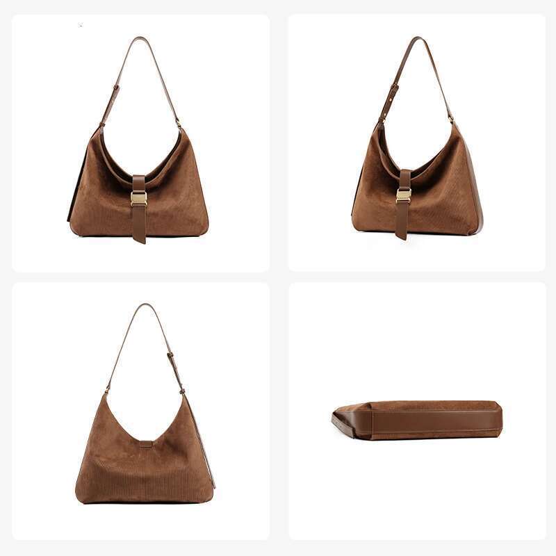 LA FESTIN Original Tote Large Capacity Shoulder Crossbody New 2023 Women's Bag Suede Ladies Leather Messenger Bag