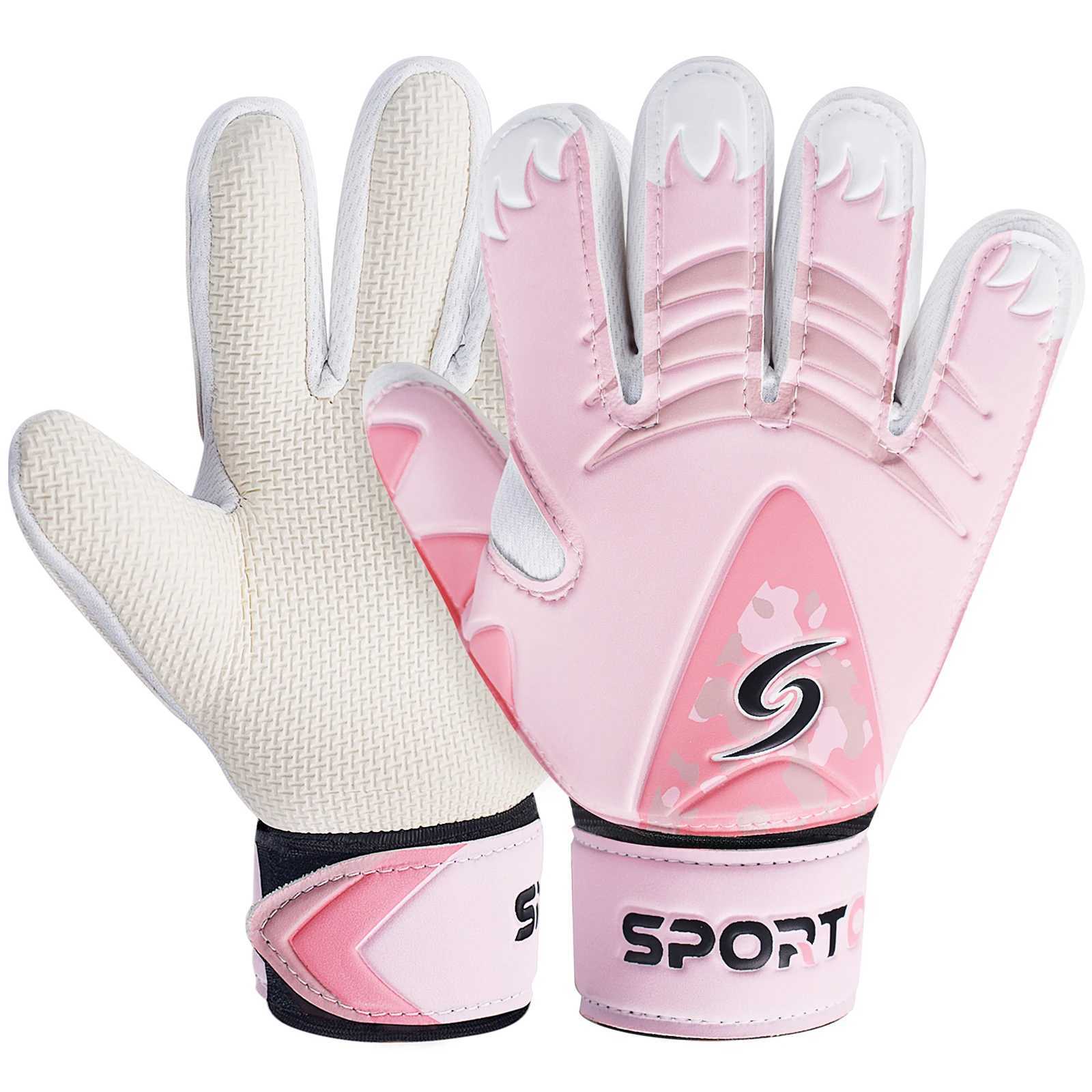 Professional goalkeeper gloves with wrist protection - anti slip and wear-resistant latex suitable for football playersXJ250412