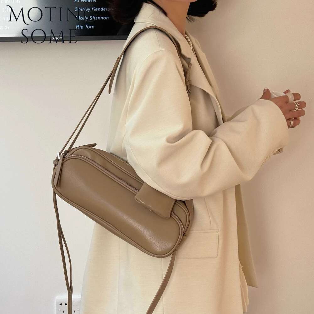 Motingsome Spring Designer Bags 2 Pcs Set Crossbody Shoulder Handbag And Purses Fashion Messenger Saddle Satchel 2025 New