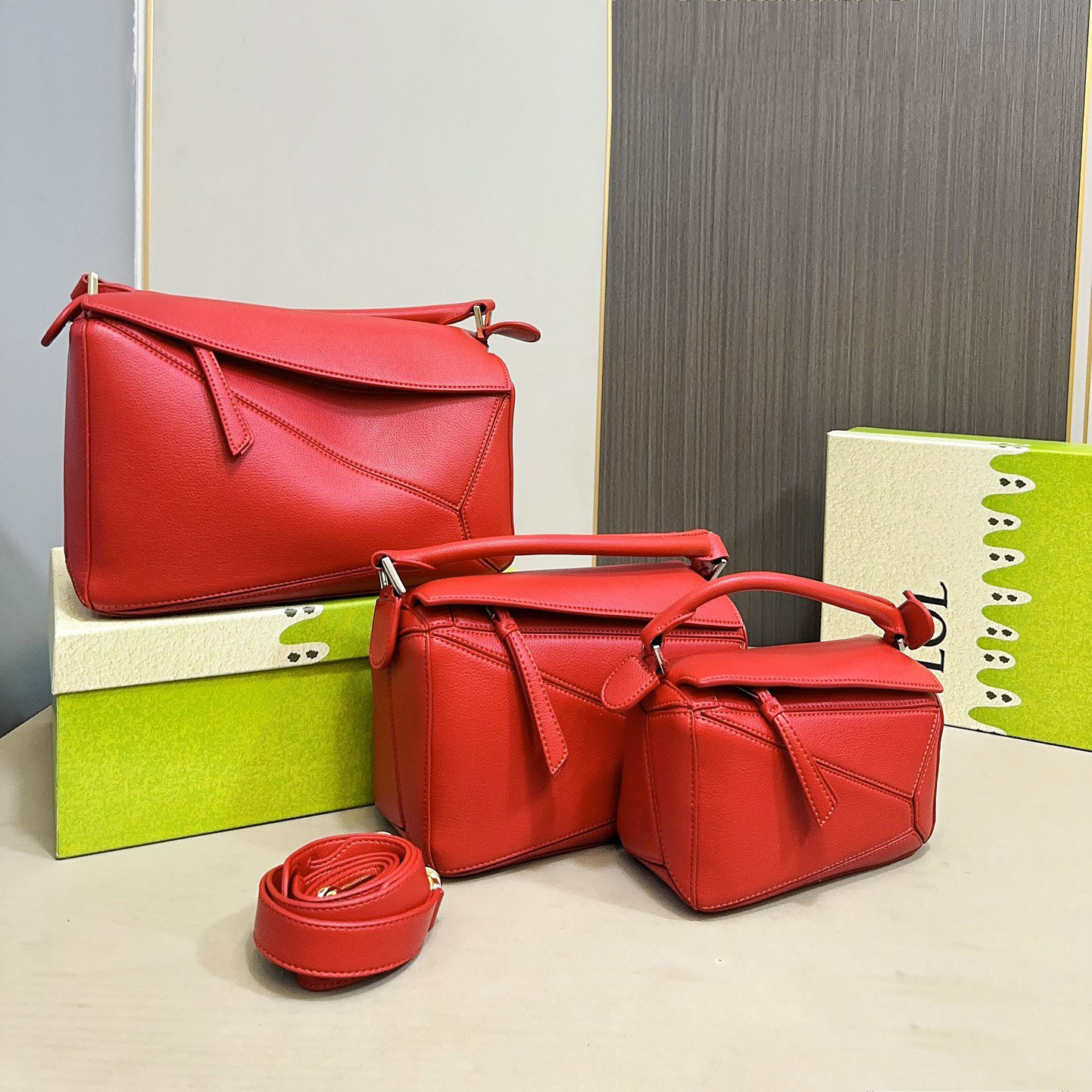 Designer Bag Luxury bag Shoulder Bag Fashion Cross Body Bag GOLD Underarm Handbag High quality Genuine Leather Versatile Portable Hourglass bag Geometry Package