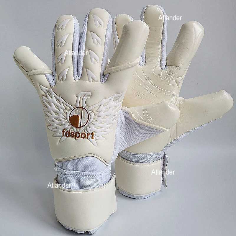 Home High Quality Goalkeeper Football Gloves Thick Latex Protective Goalkeeper Football Gloves Portero F tbolXJ250412