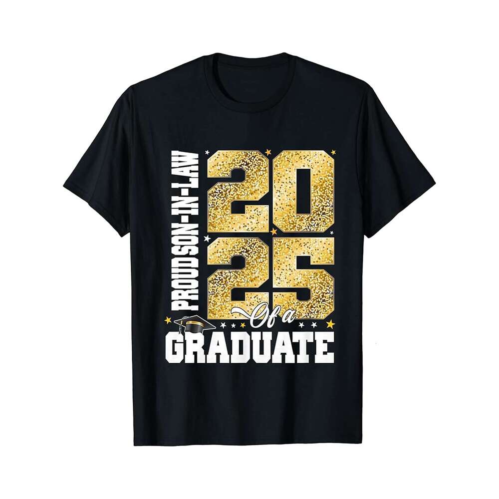 Designer T shirt Proud Sister of a Class of 2025 Graduate funny Senior 2025 - 220g T shits