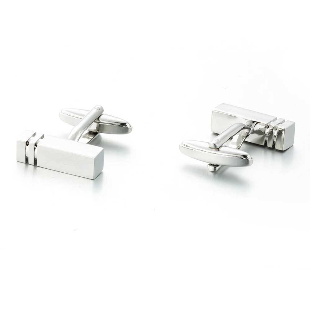 Valgulas new top luxury brand cufflinks set shirt Bonito Gemelos designer rectangular button cufflinks 373T250412