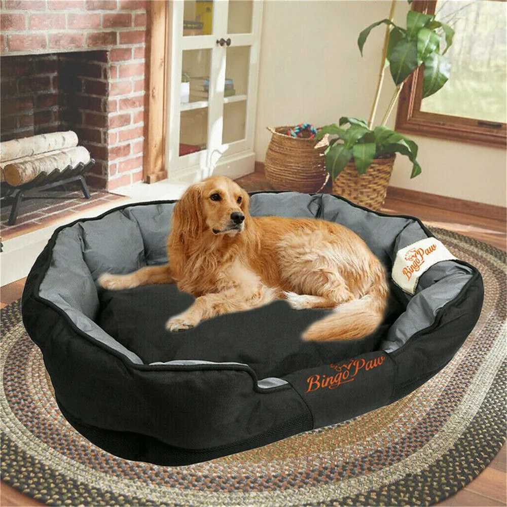 Waterproof XXL XL orthodontic sofa dog bed pet mat dog house washable pet dog basket mat detachable fr small medium large dog X250412