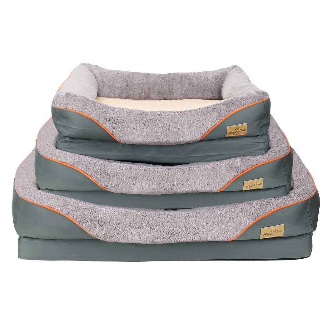 Heavy large orthopedic pet bed cushion foam waterproof sofa dog bed XL X250412