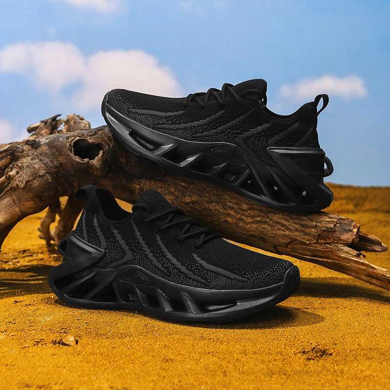 YRZL Mens Running Shoes Lightweight Breathable Mesh Comfortable Athletic Sneakers Non Slip Outdoor Sports Shoes for MenC250411