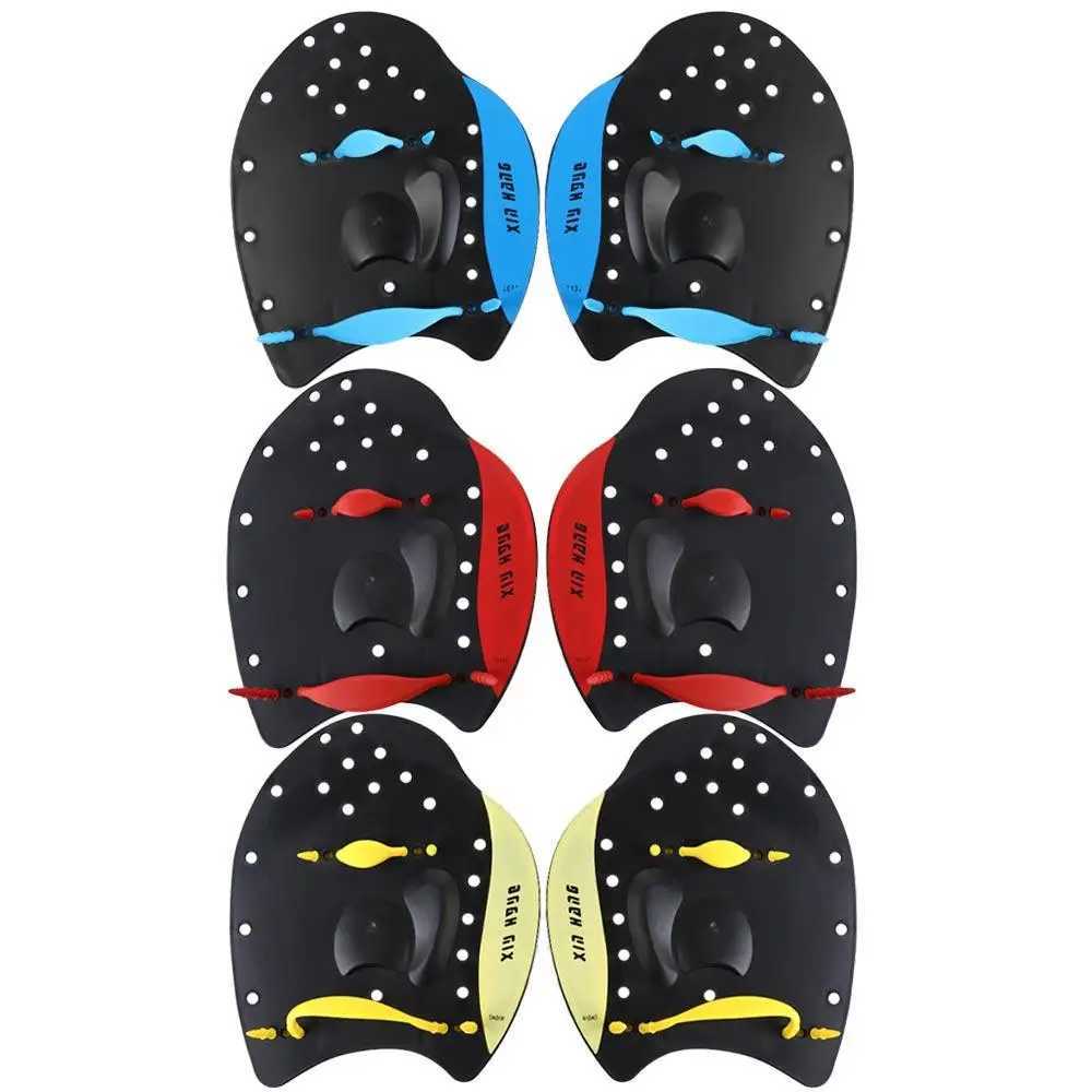 Practical accessories include fingers ribbon paddles diving palms swimming paddles and handheld calibratorsY250412