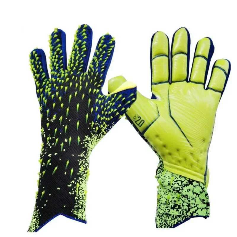 Popular Adult Professional Goalkeeper Gloves Football Latex Thick Protective Goalkeeper Football Sports Football Goalkeeper GlovesXJ250412