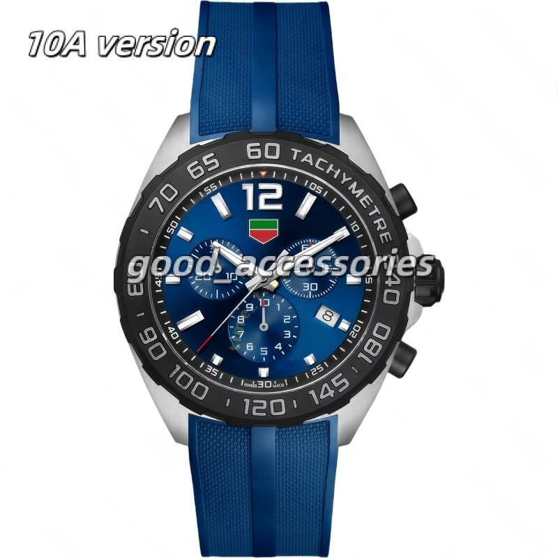 2025 10A TAGly Heuerers Watch Designer High Quality TAGly Hueuer Watch F1 Luxury Superclone Aquaracers Watch Chronograph Mens Watch Quartz/automatic Watch Box 0bd
