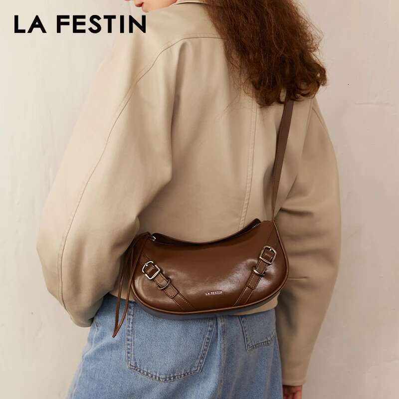 LA FESTIN 2024 New Women's Bag Fashion Designer Shoulder Ladies Crossbody Small Leather Bag Female Bags