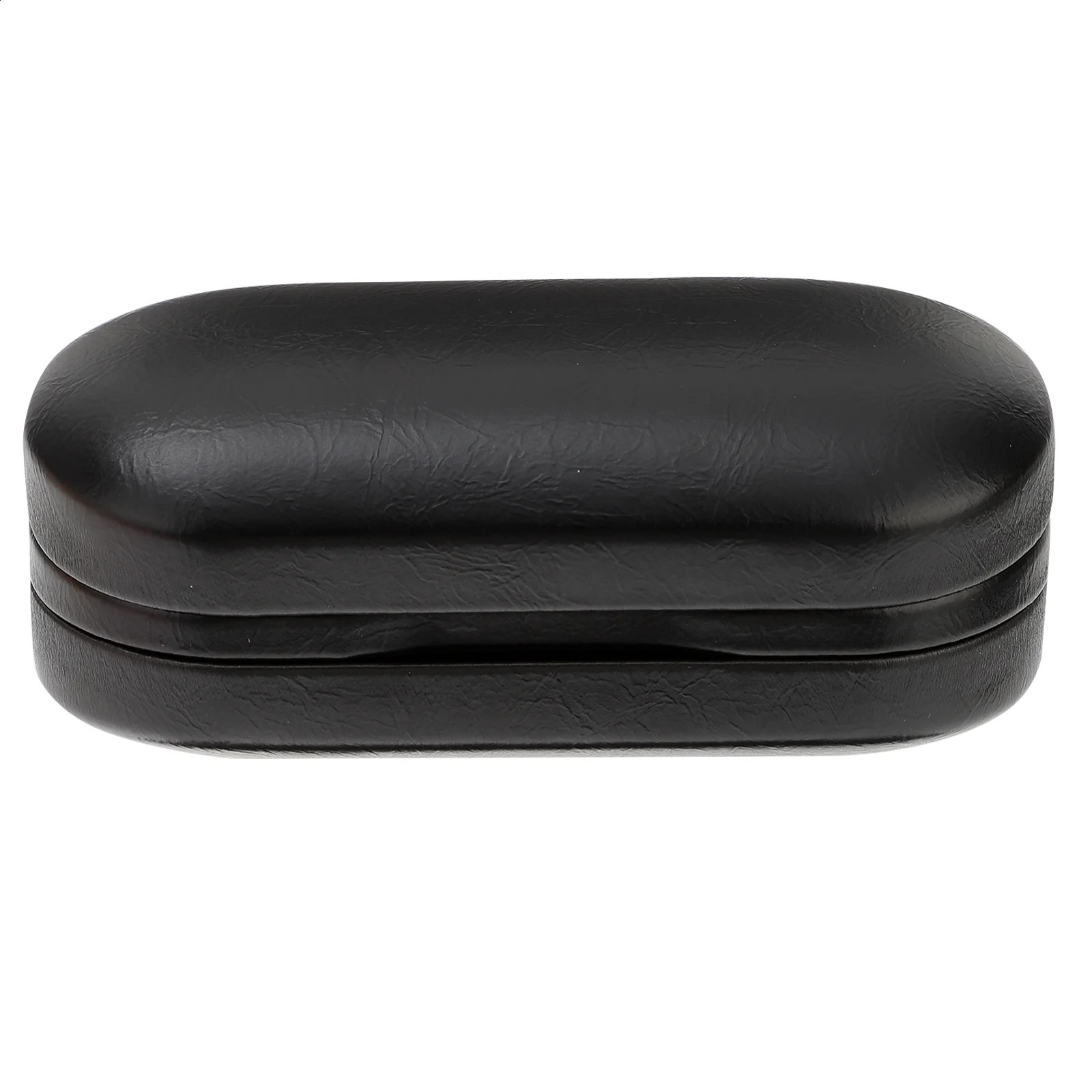 Two pairs of glasses cases glasses cases portable double stand Pu hard shell cover travel accessories black frame 250409