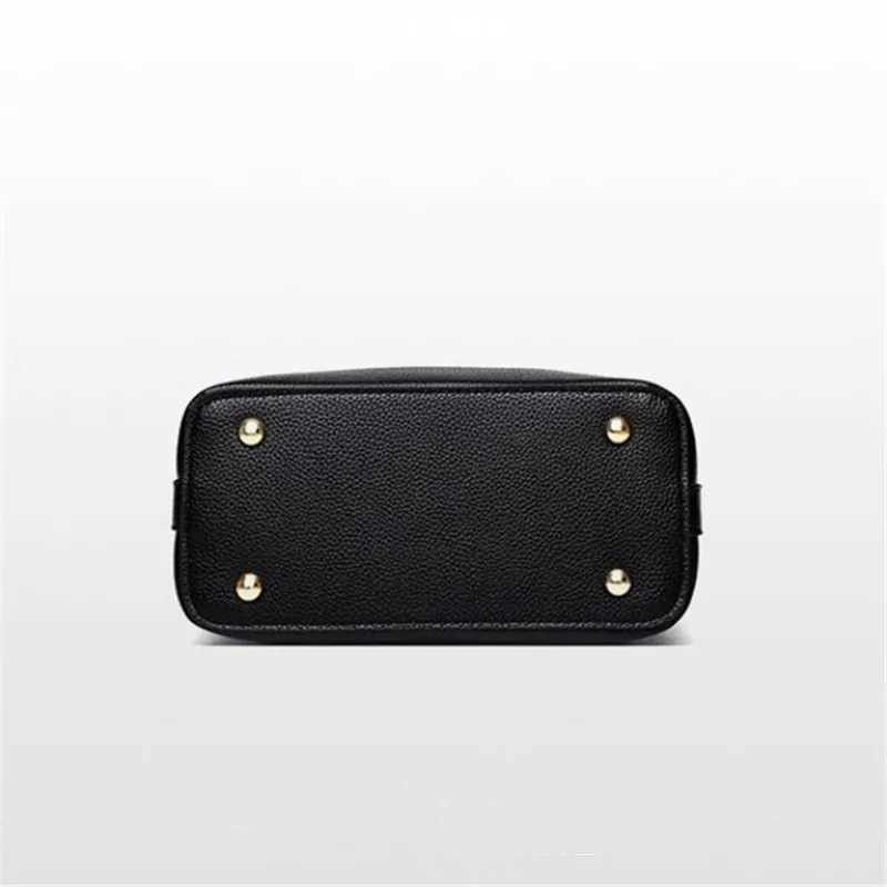 New Leather Bucket Handbag Fashion Womens Shoulder Bag Large Capacity Fi Womens Cross body BagXJ250412