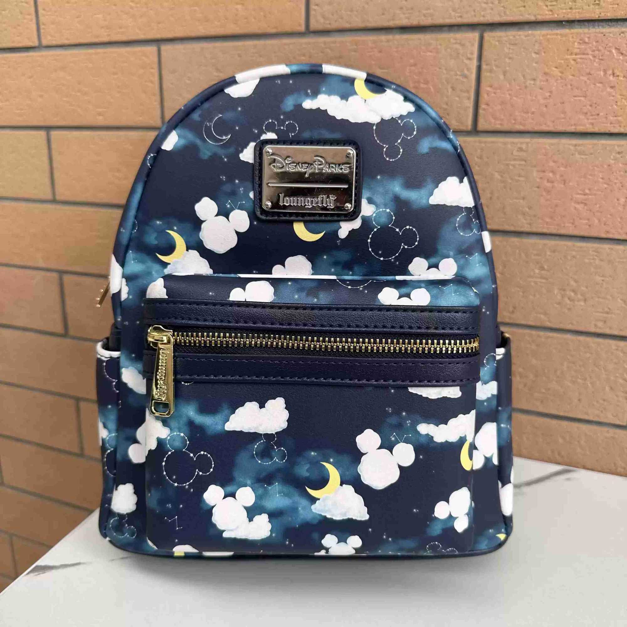 Disney character merchandise Kawaii sewing Mickey Mouse cartoon merchandise backpack girl casual student bag X250412