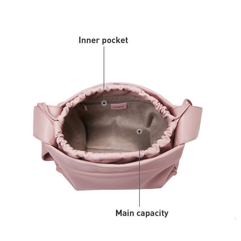 LA FESTIN Original 2024 New Large-Capacity Tote Shoulder Messenger Women's University School Big Crossbody Bag