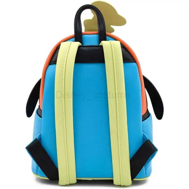 Disney New Disney Goofy Loungefly Backpack Elementary School Backpack Cartoon ChildrenS Backpack Ladies Casual Bag Girlfriend Gift X250412