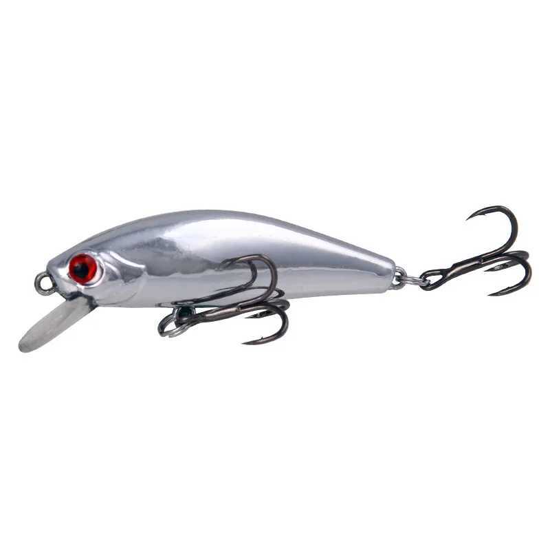 Minnow Fishing Lure 5.5/7.5cm 6.5/10g Sinking Artificial Hard Bait Bass Wobblers Lures Crankbait Pike Treble Hooks tackle Z250411