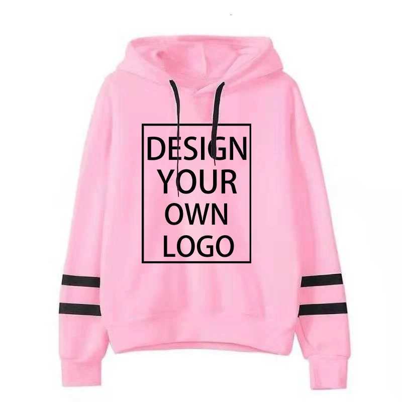 POD customization Customized Hoodies Autumn Winter Women Hoodie Streetwear Pullover Long Sleeve HoodiesT251112