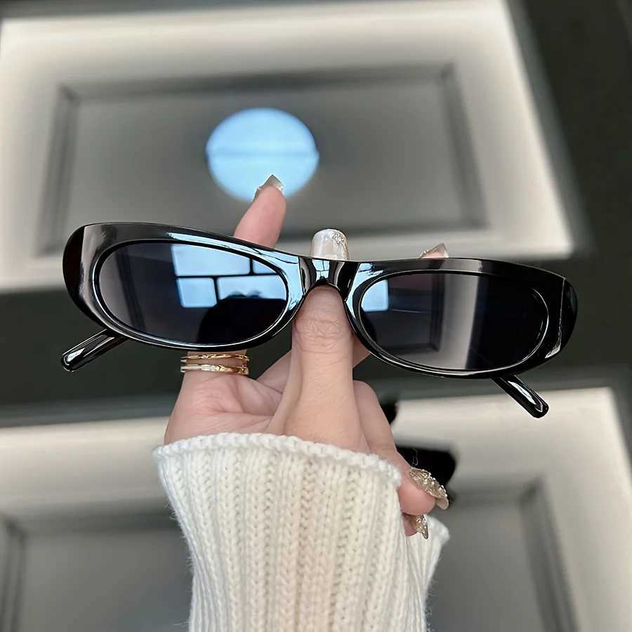Brand Small Square Sunglasses Women Fashion Designer Sun Glasses Male Female Vintage Black Ladies Traveling StyleC250411