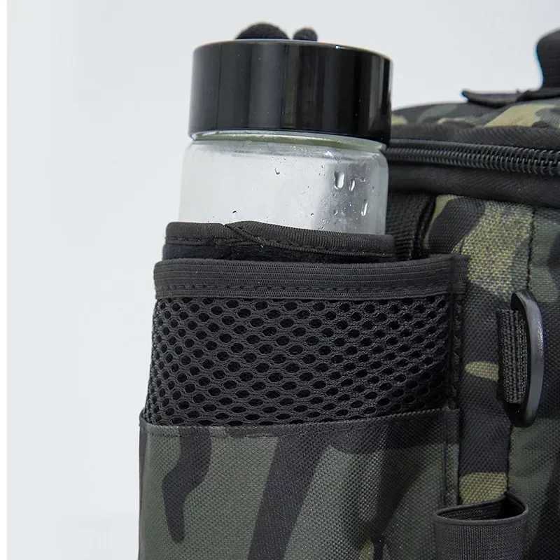 Multifunctional Fishing Tackle Shoulder Bag Storage Bag Portable Fishing Rod Holder Outdoor Sports Bag Flying Fishing Z250411