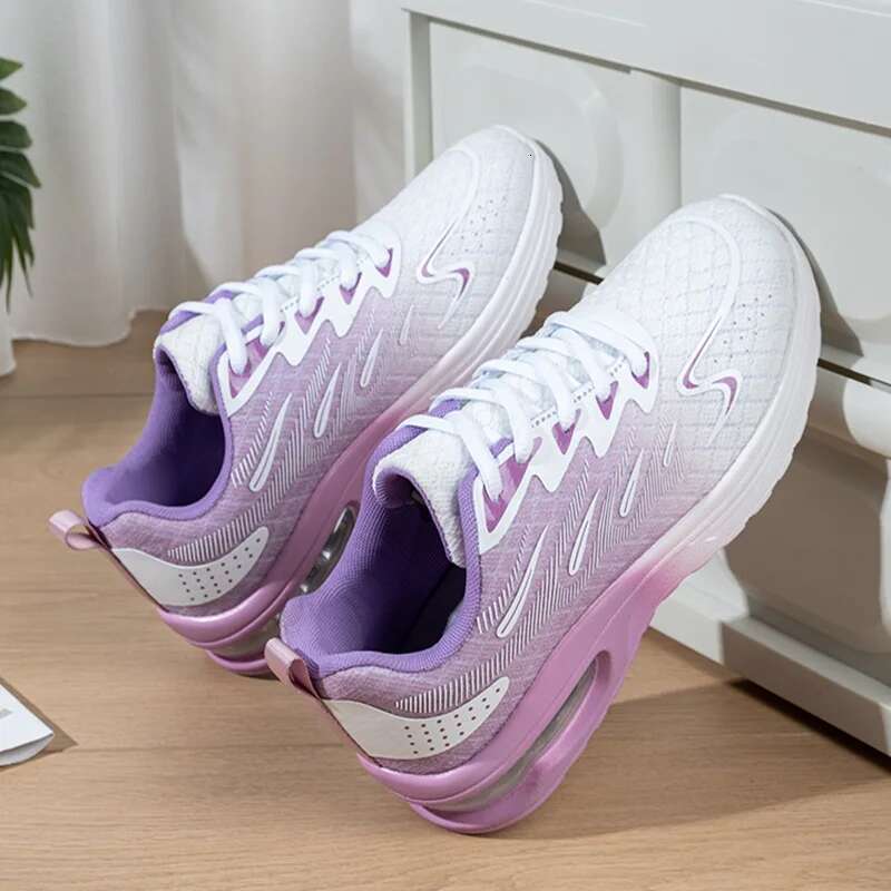 2025 Summer New Casual Sports Shoes Comfortable, Breathable, Lightweight Air Cushion, Anti slip and Wear resistant Women's Designer Fashion Runni