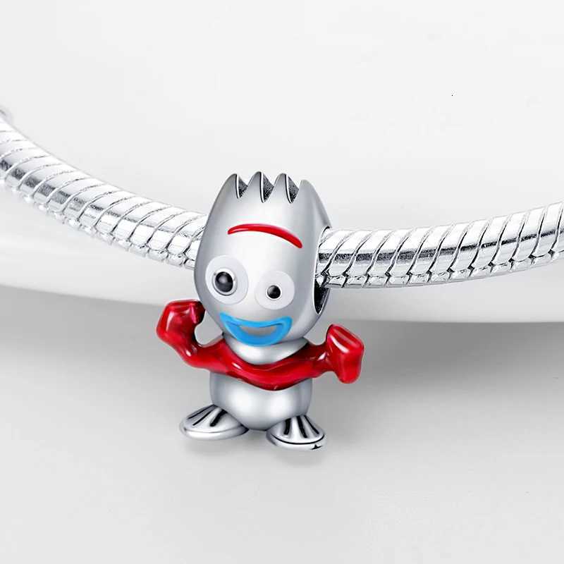 Squirrel Chip Dale Charms Beads Tinker Bell Pink Bear 925 Silver Fit Original Women 925 Bracelet DIY Jewelry Pendant Gift W251112