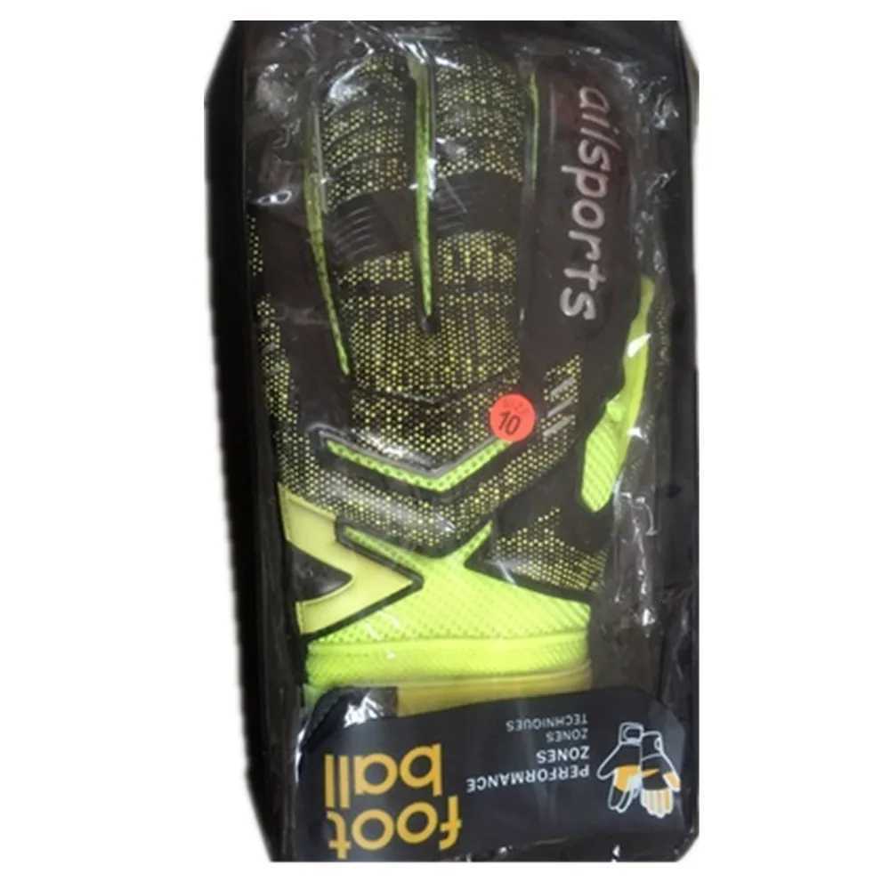 Men Women Child Kids Professional Goalkeeper Gloves Football Soccer Goalie Gloves Non-slip Thicken Latex Glove Finger Save GuardW251112