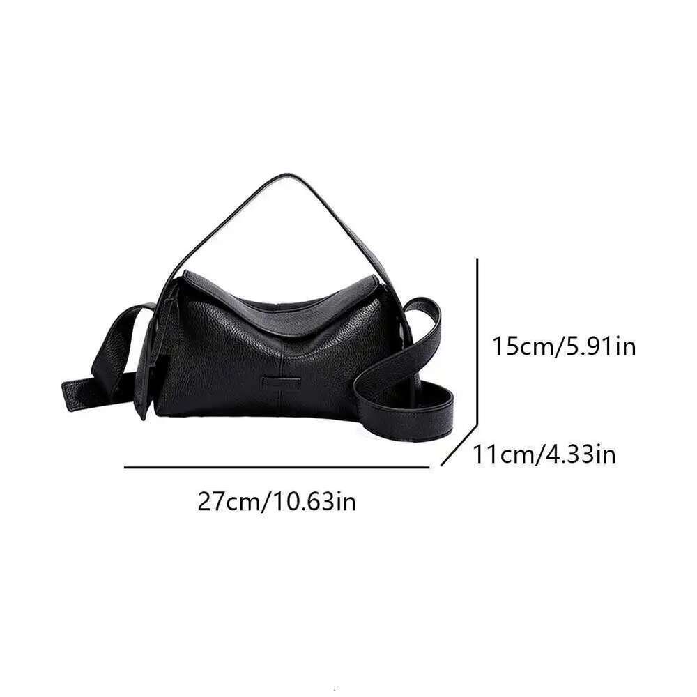 Horizontal Niche Fashion Shoulder For Women PU Leather Crossbody Bag Large Capacity Trend Tote Purse Designer Handbag