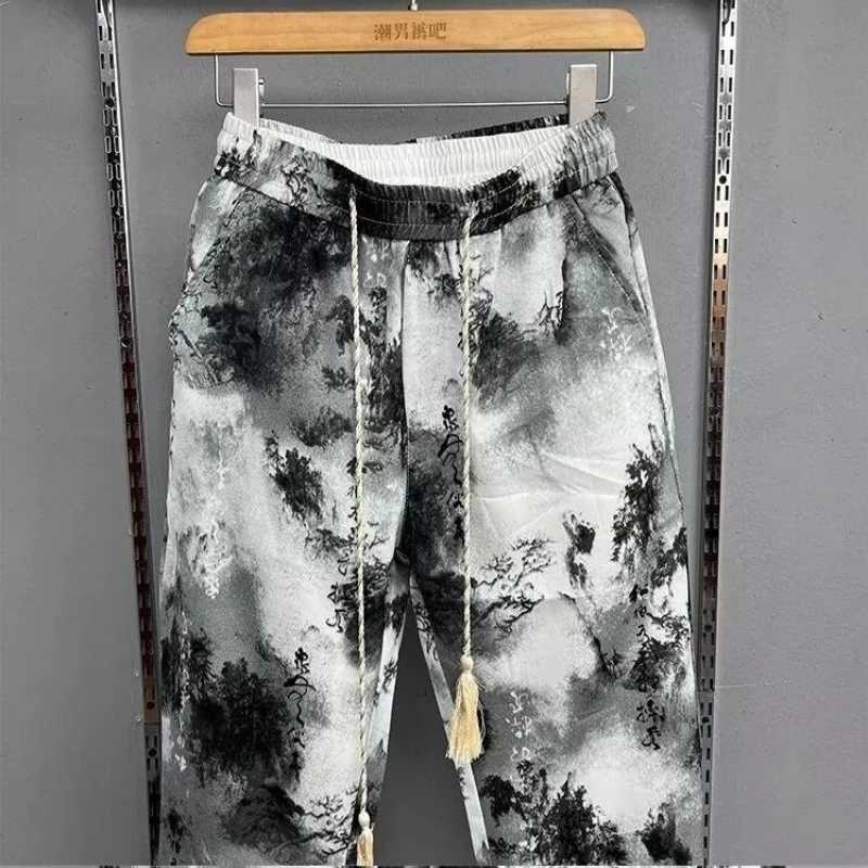Mens harem pants mens sweatshirts casual pants mens loose pantsXJ250412