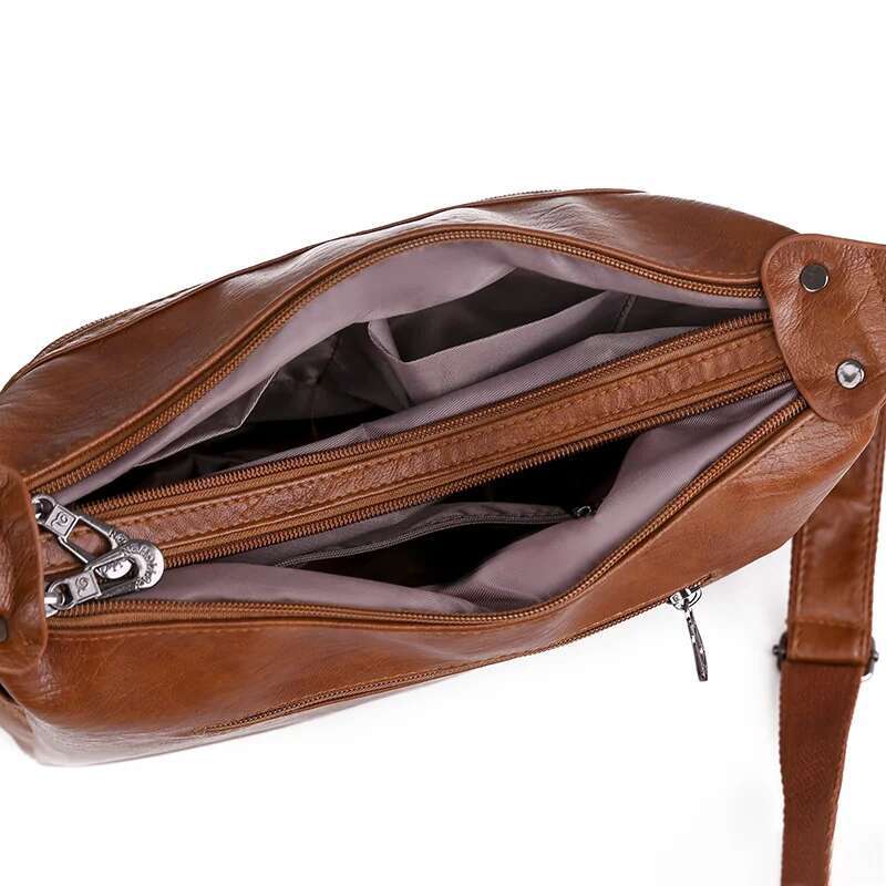 High Quality Leather Handbags Designer Shoulder Crossbody Bags For Women 2024 New Bolsa Feminina Sac A Main
