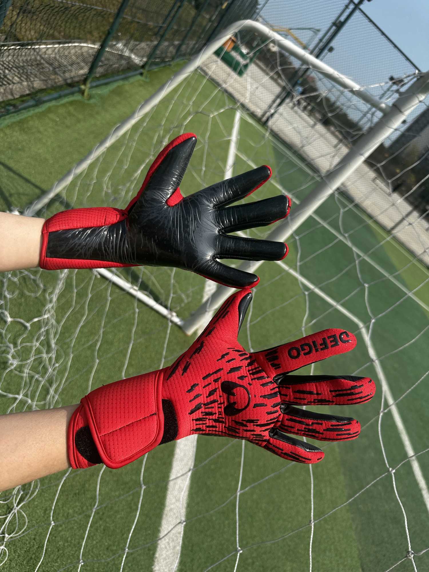 New Goali Gloves Adult Non slip Latex Training Goali Gloves Match Grade Football Goali GlovesXJ250412