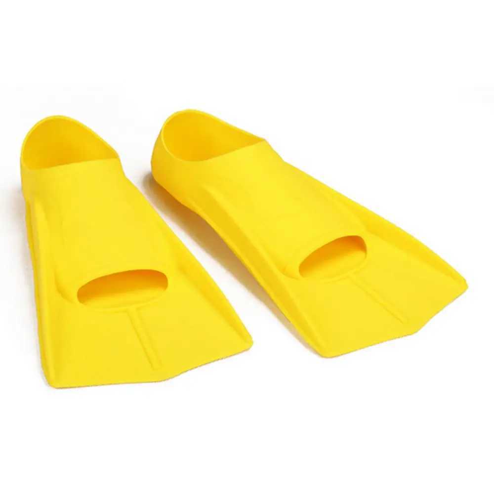 1 pair of swimming flip cover diving snorkeling surfing swimming soft silicone foot finsY250412