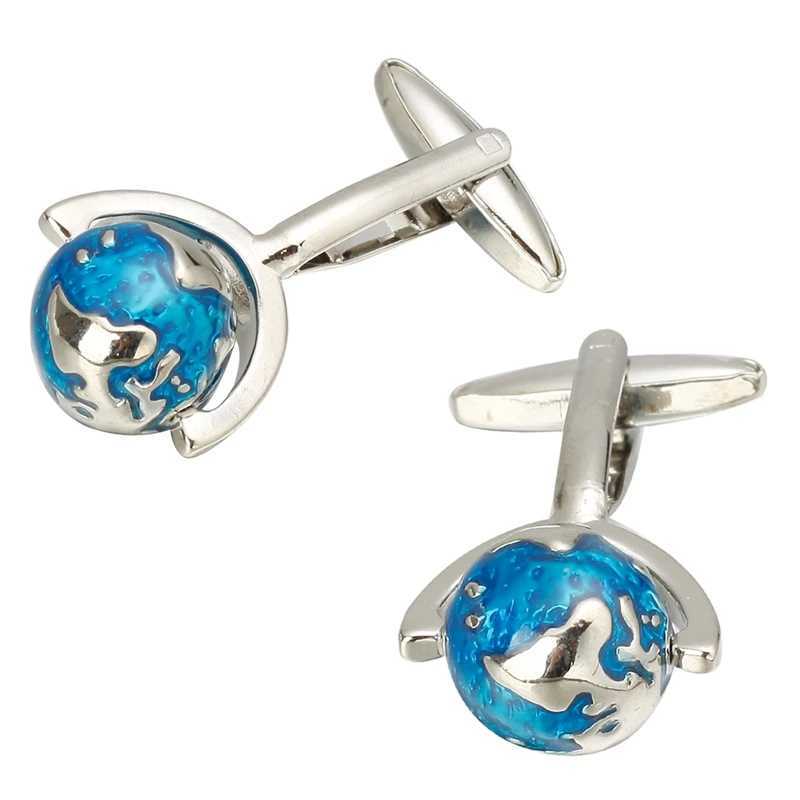 Memolisa high-end ball opal cufflinks fashionable crystal cufflinks gold mens shirt cufflinksT250412