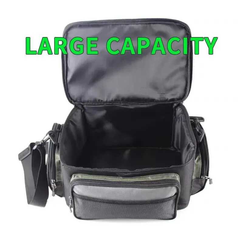 Multi-Functional Luya Fishing BagOxford Cloth Is Waterproof And Wear-ResistantFishing Crossbody Bag Fishing Gear Fanny Pack Z250411