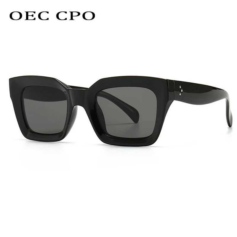 Cool Colorful Square Sunglasses Women Men New Brand Design Vintage Sun Glasses For Women Unique Flat Top Eyewear Shades UV400 Z250411