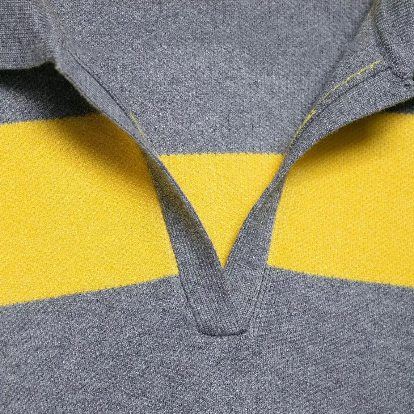 Autumn Womens Clothing Fashionable Trendy Striped POLO Collar Sweater Casual Long Sleeve Female Elegant Knitwear 251112