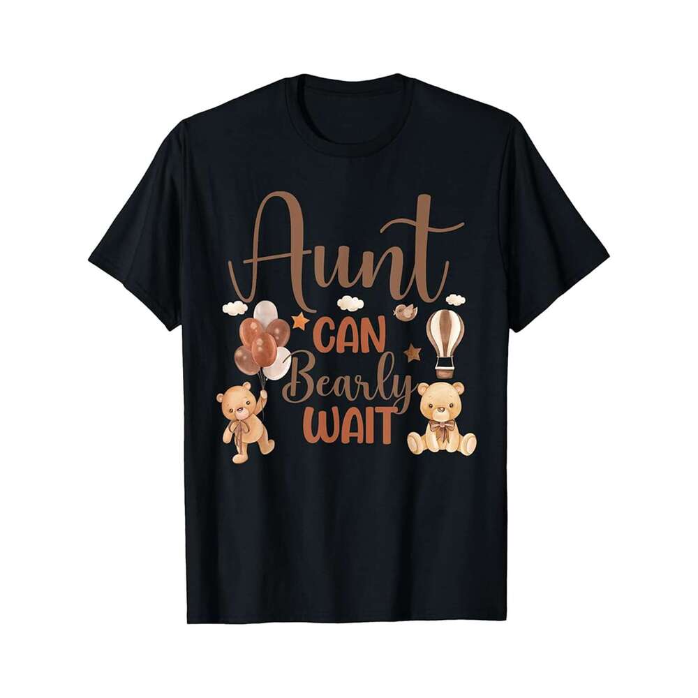 Designer T shirt Aunt Costume Mothers Day Leopard Sunflowers Proud Job - 220g T shits