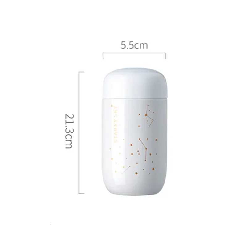Christmas Coffee Condition Thermos Starry Mini Small Capacity 304 Stainless Steel Thermos Water Bottle Leak Proof Coffee Cup Cute Bottle Y251112