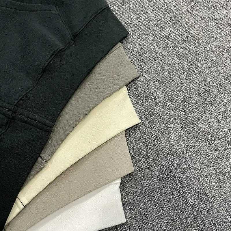 POD customization Custom DIY Fashion Style zipper jacket street style loose thick fleece sweater long-sleeved hoodie men zip up hoodie y2kT251112