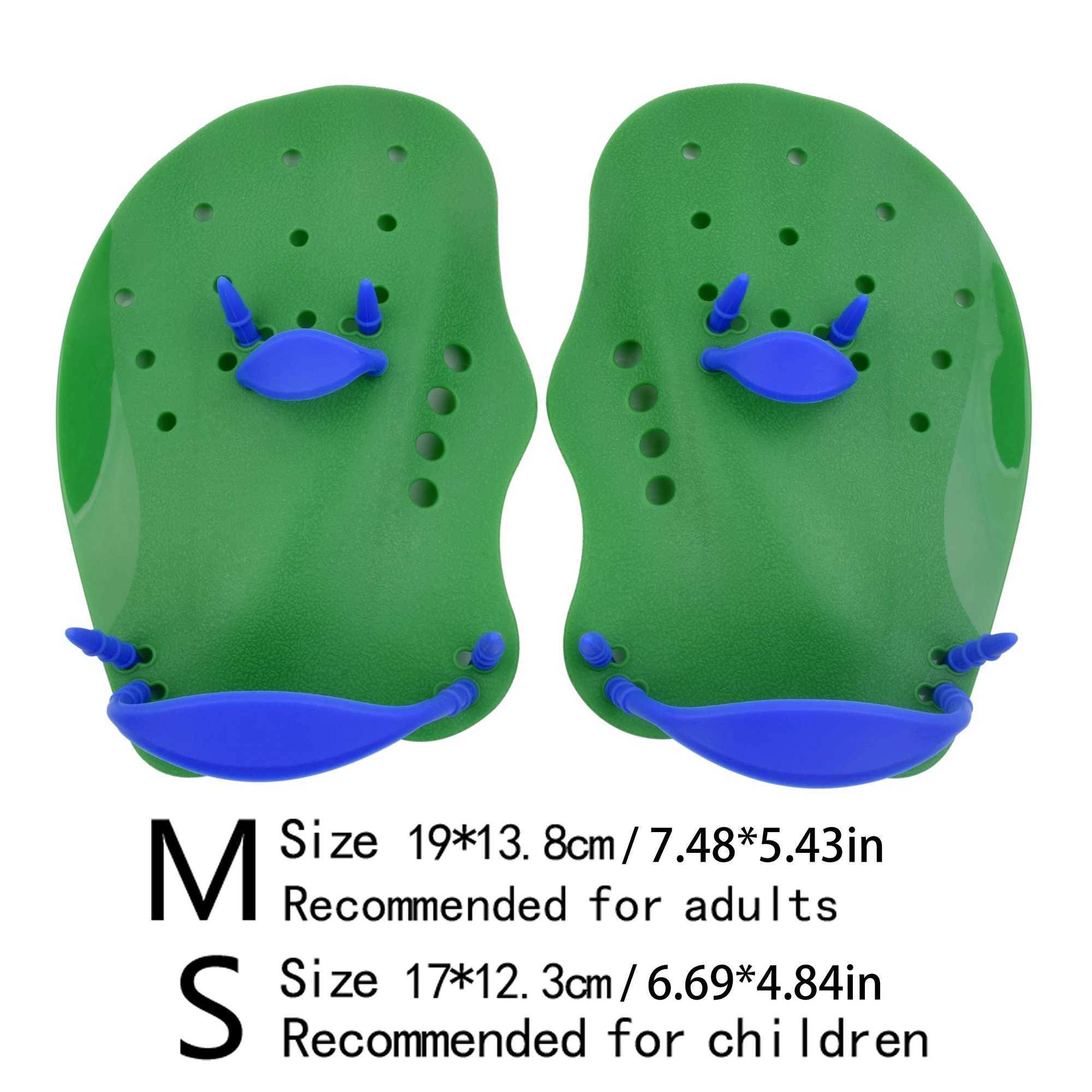 Black swimming fins paddles childrens freestyle paddles training fins professional swimming equipment palmY250412