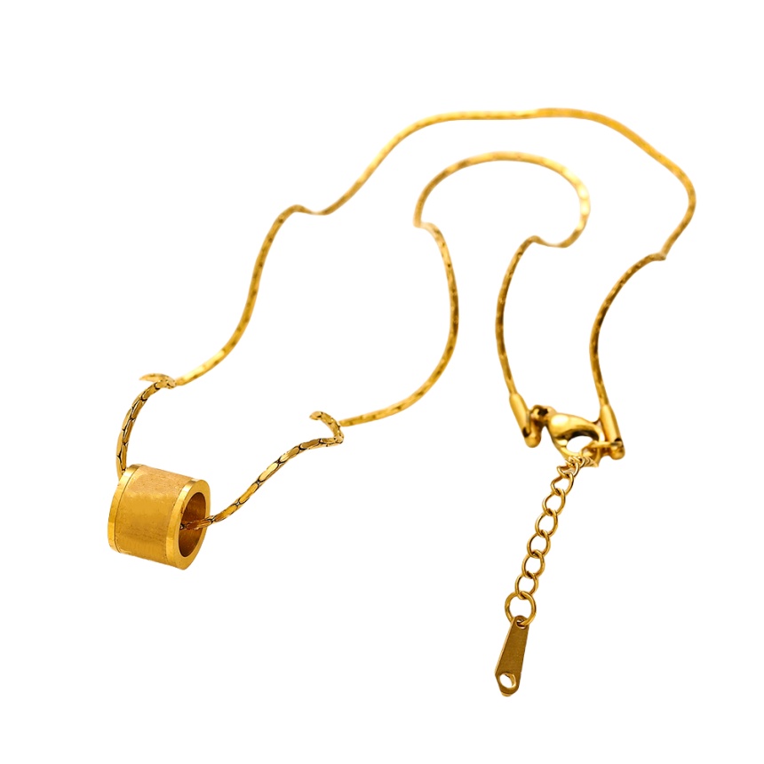 gold necklaces designer pendant moissanite tennis necklace Never Fade Gold Plated Fashion Brand Designer Stainless Steel Letter Choker Pendant Necklac