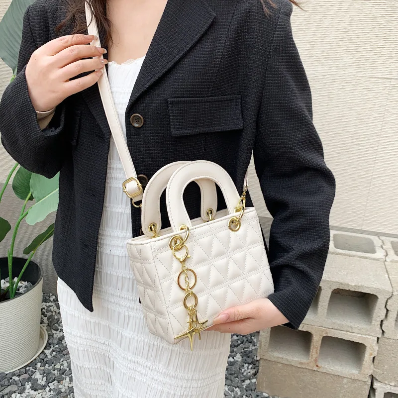 dh1102219088 New Summer Trendy Women Dia Lattice Shoulder hot Female Fashion Handle Ladies All dh1102219088 Match Crossbody Party Bag