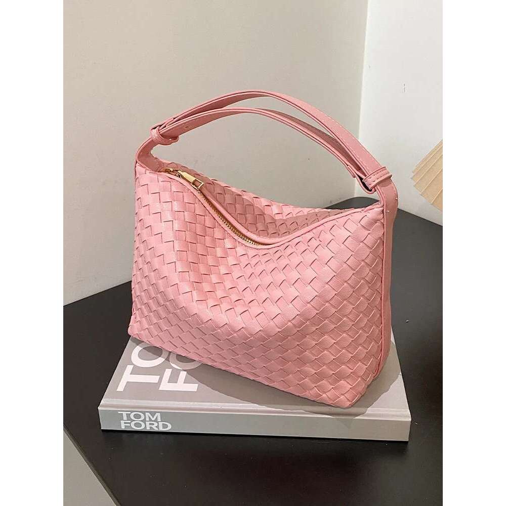Lizzytsu Vintage Design Woven Women Korean Easymatch Shoulder Bags Fashion Streetwear Casual Totes Bag