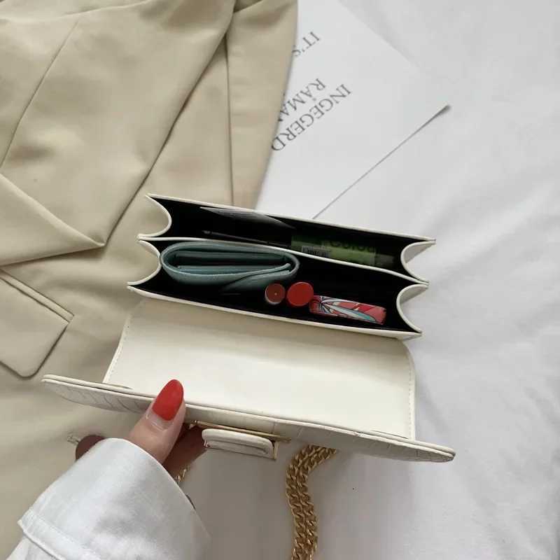 New Fashion Stone Leather Chain Shoulder Bags Women Crossbody Bags 2023 Vintage Ladies Shoulder Messenger Bag Female PursesT2511112